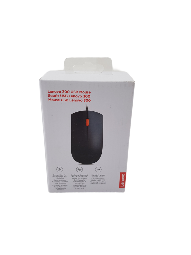 Lenovo 300 Optical Wheel Mouse USB GX30M39704