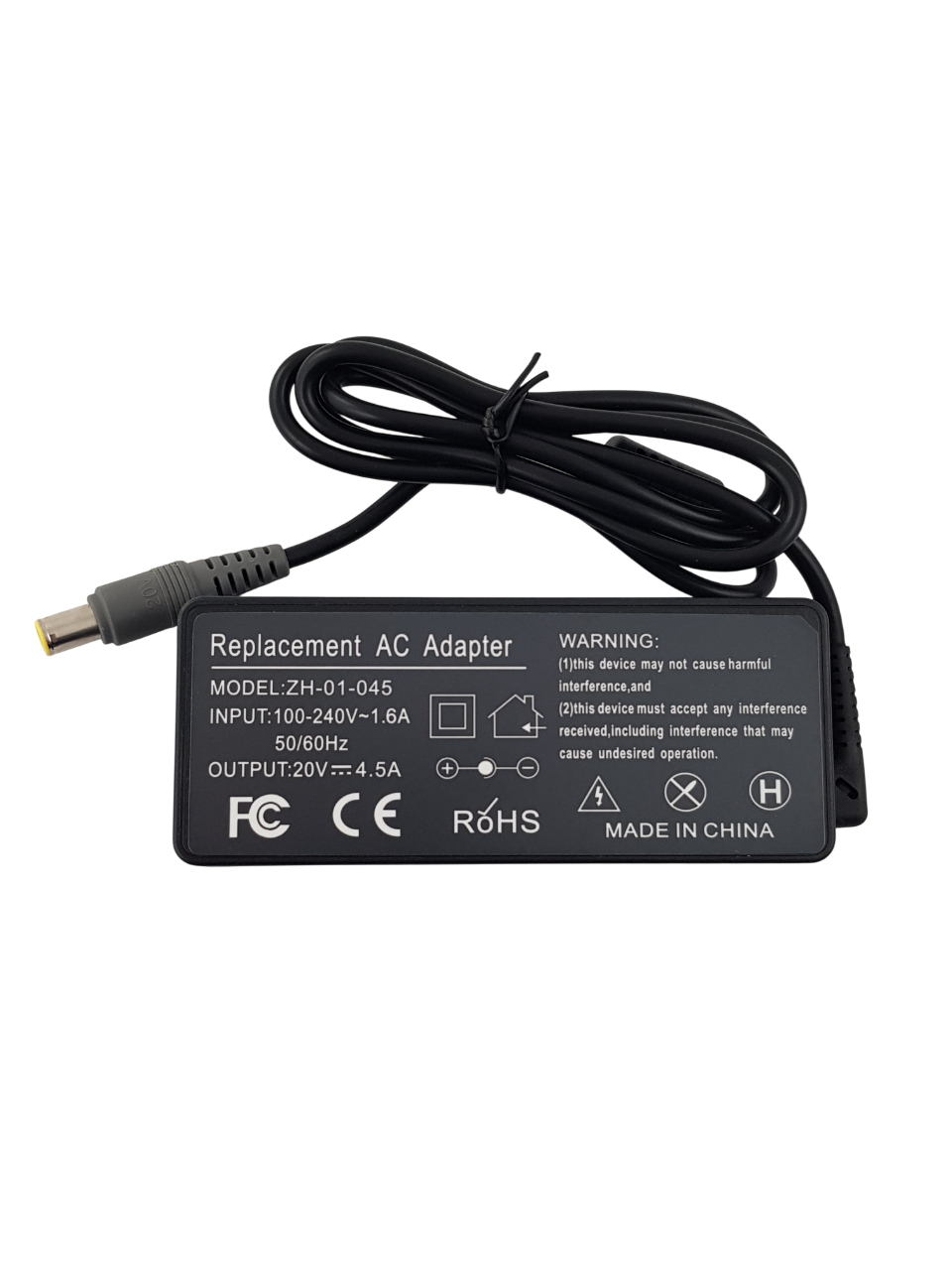 Зарядно устройство за лаптоп Lenovo – 90W (20V / 4.5A)
