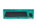 Безжичен комплект Logitech MK295 Silent, черен