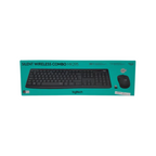 Комплект безжична клавиатура и мишка Logitech MK295 Silent, Nano USB receiver, Черни