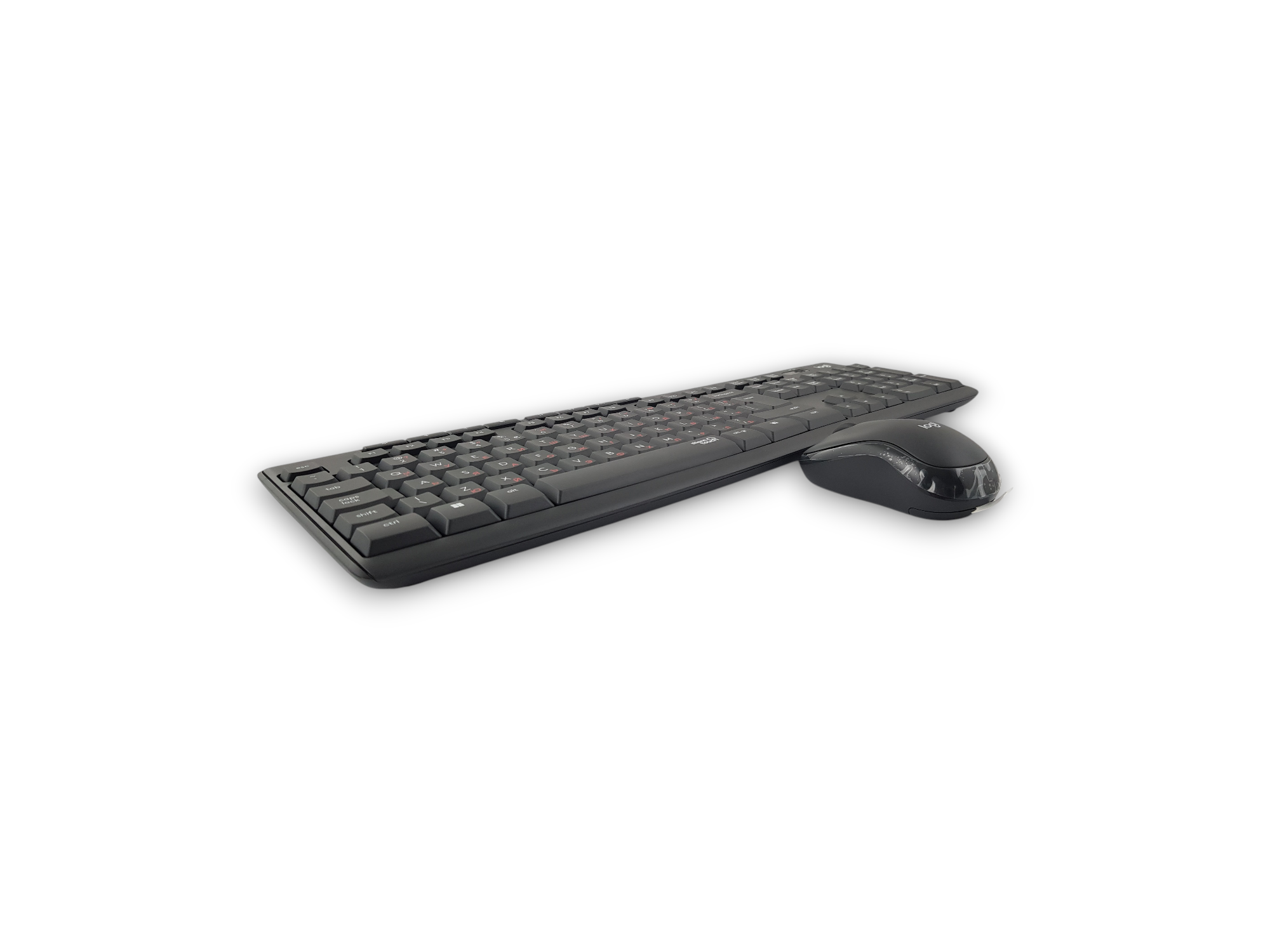 Безжичен комплект Logitech MK295 Silent, черен