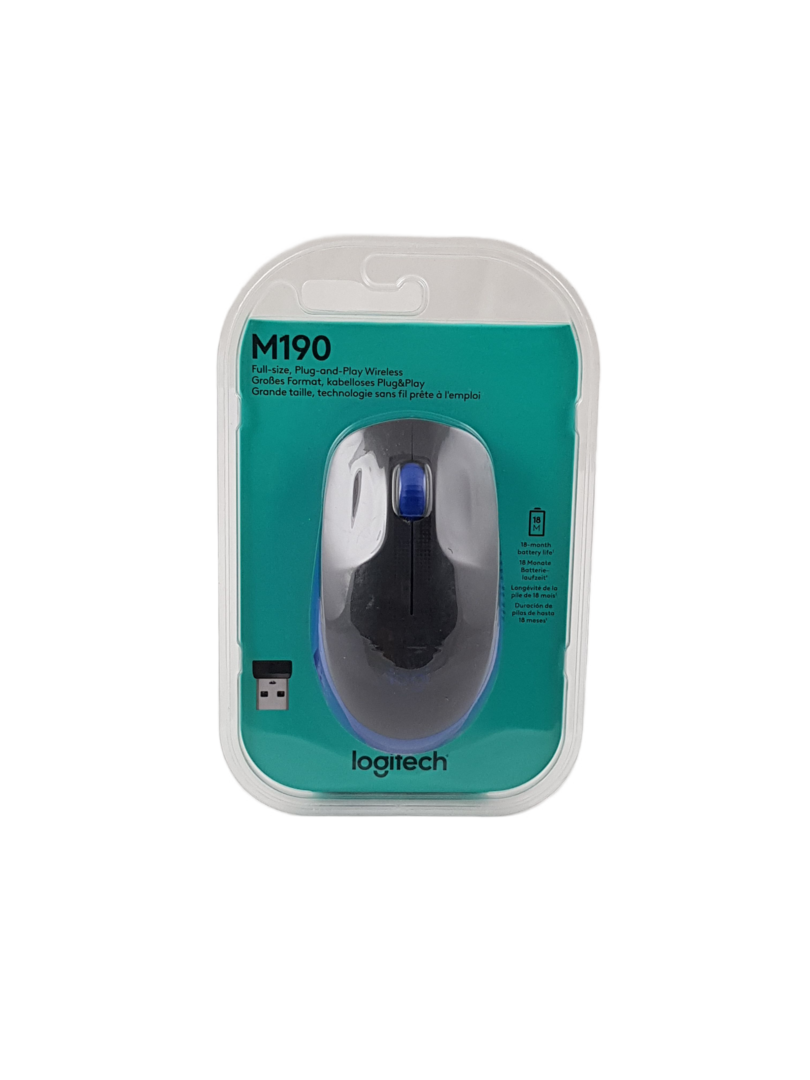 Logitech M190 Optical Wireless USB Blue