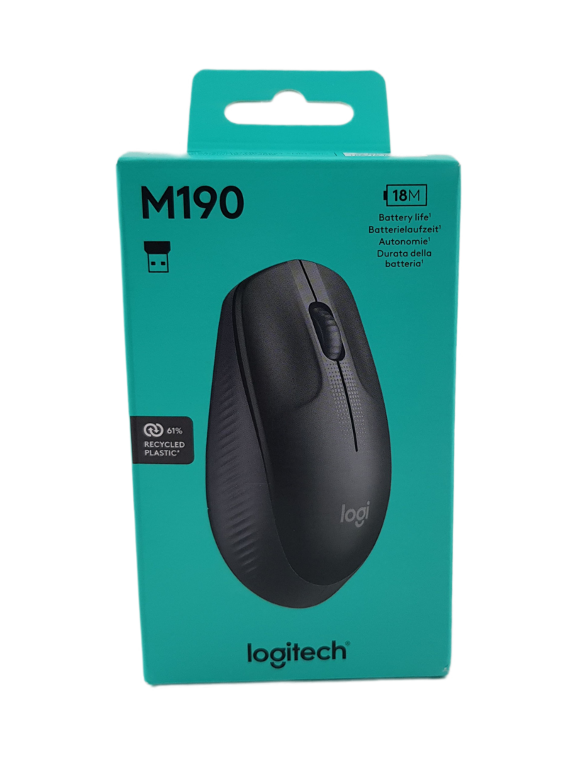 Logitech M190 Optical Wireless USB Charcoal