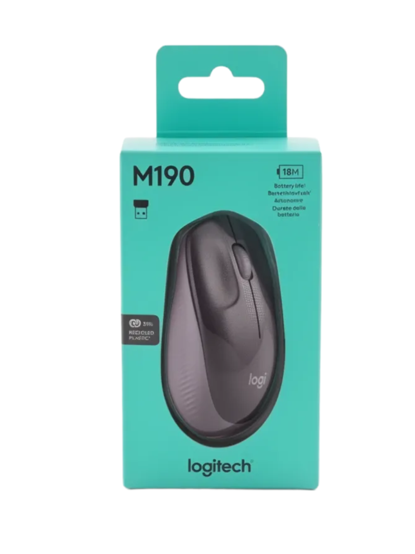 Logitech M190 Optical Wireless USB Grey
