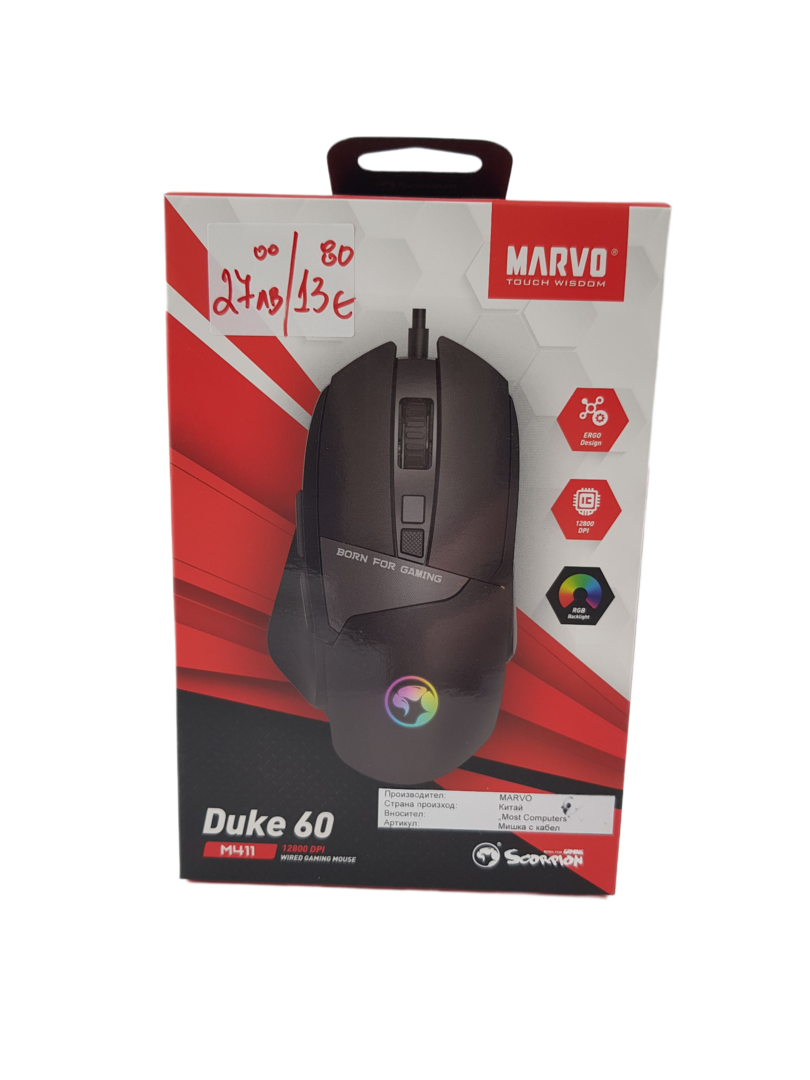 Marvo Gaming Mouse M411 RGB