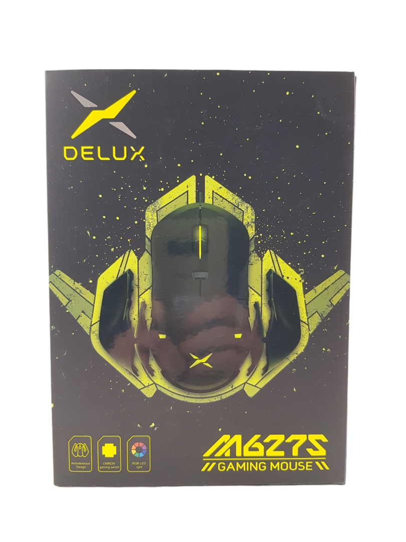 Delux MG27S RGB Optical Black USB