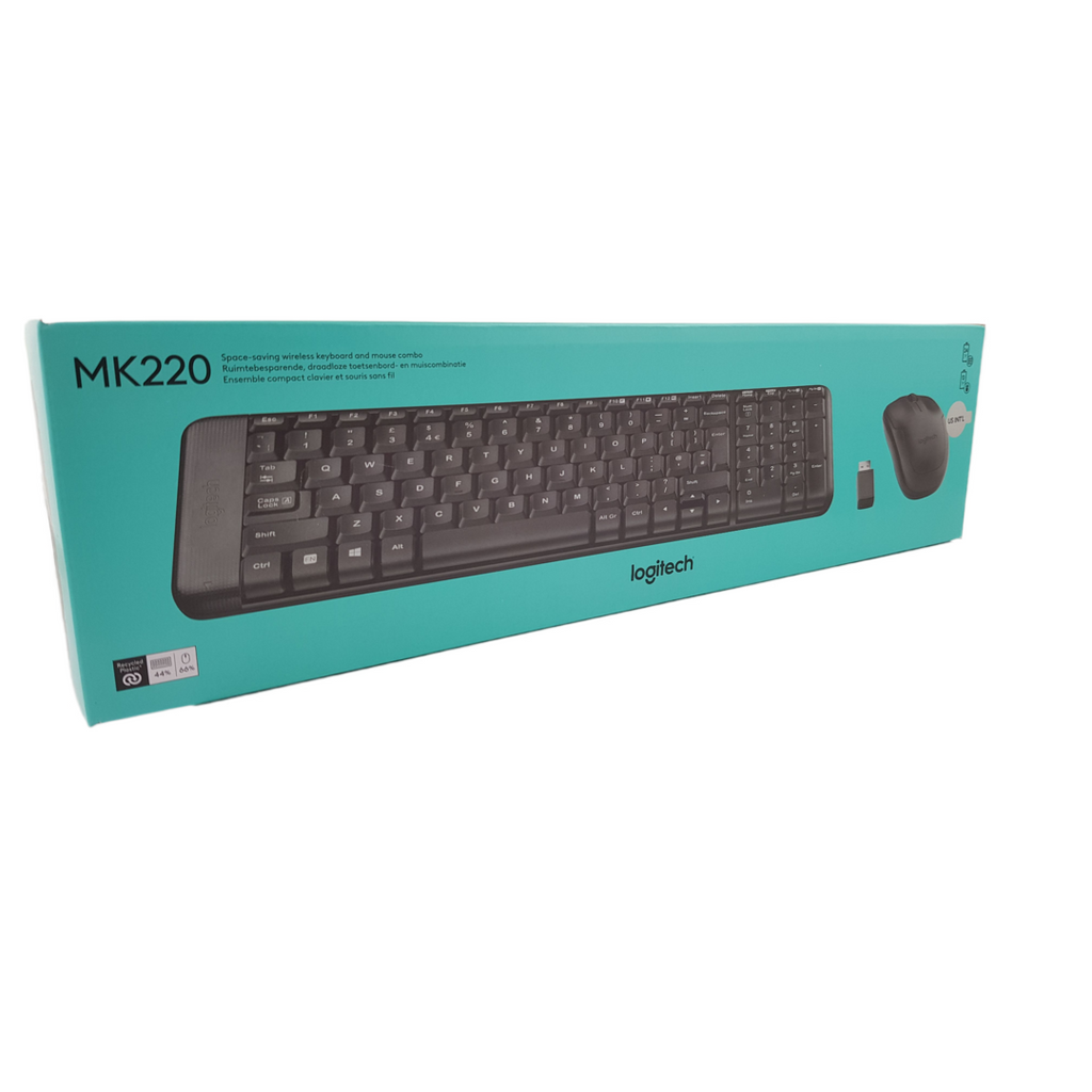 Logitech MK220 Wireless Desktop KBD+Mouse USB