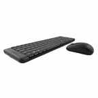 Комплект безжична клавиатура и мишка Logitech MK220 USB receiver, Черни