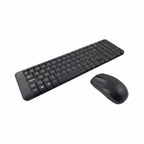 Комплект безжична клавиатура и мишка Logitech MK220 USB receiver, Черни
