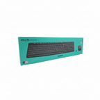 Комплект безжична клавиатура и мишка Logitech MK235 Nano USB receiver, Тъмносиви/Черни