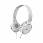 Жични слушалки с микрофон Panasonic RP-HF100ME-W, 3.5 мм жак, бели