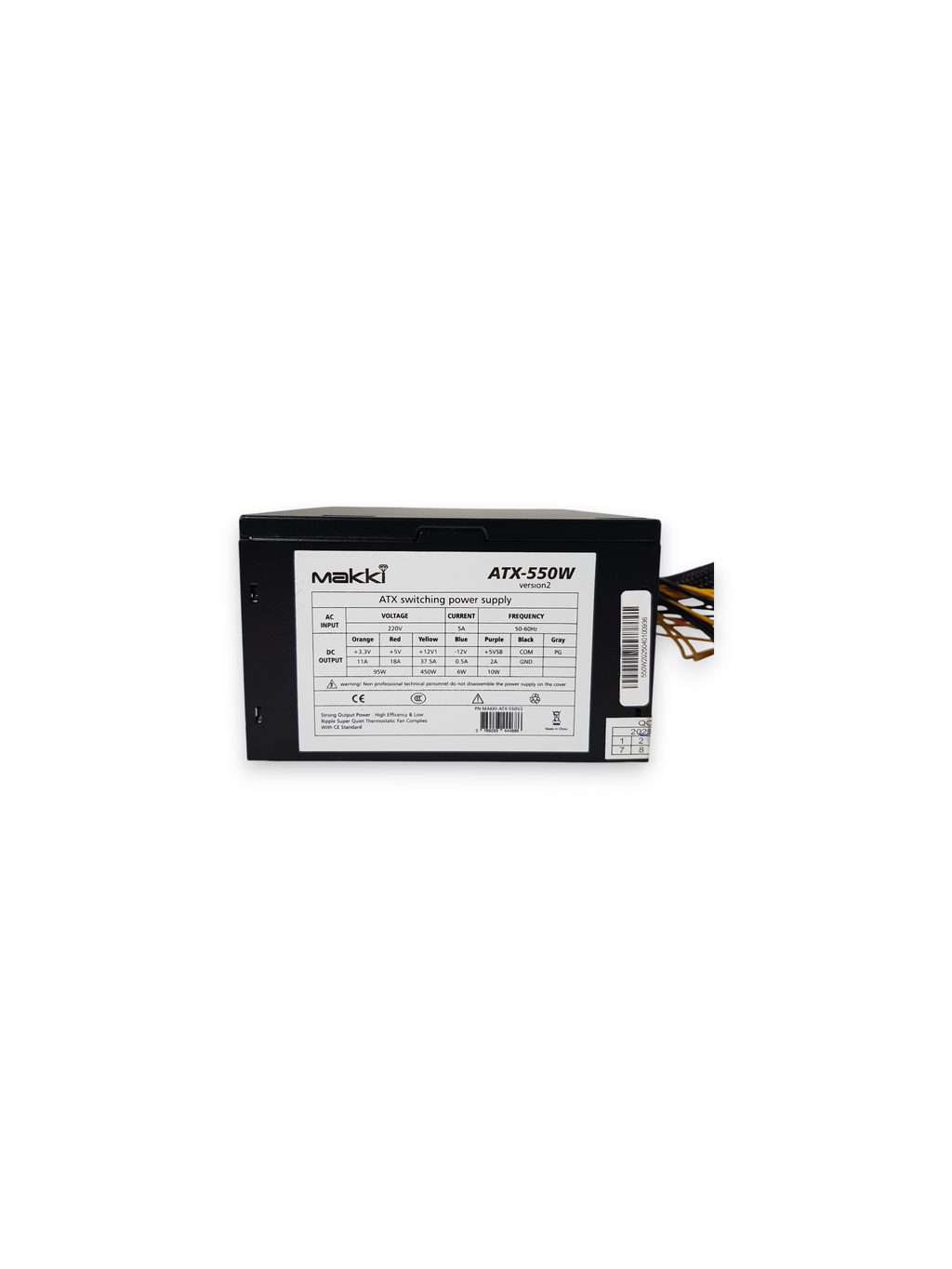 Захранващ блок Makki ATX-550W version2