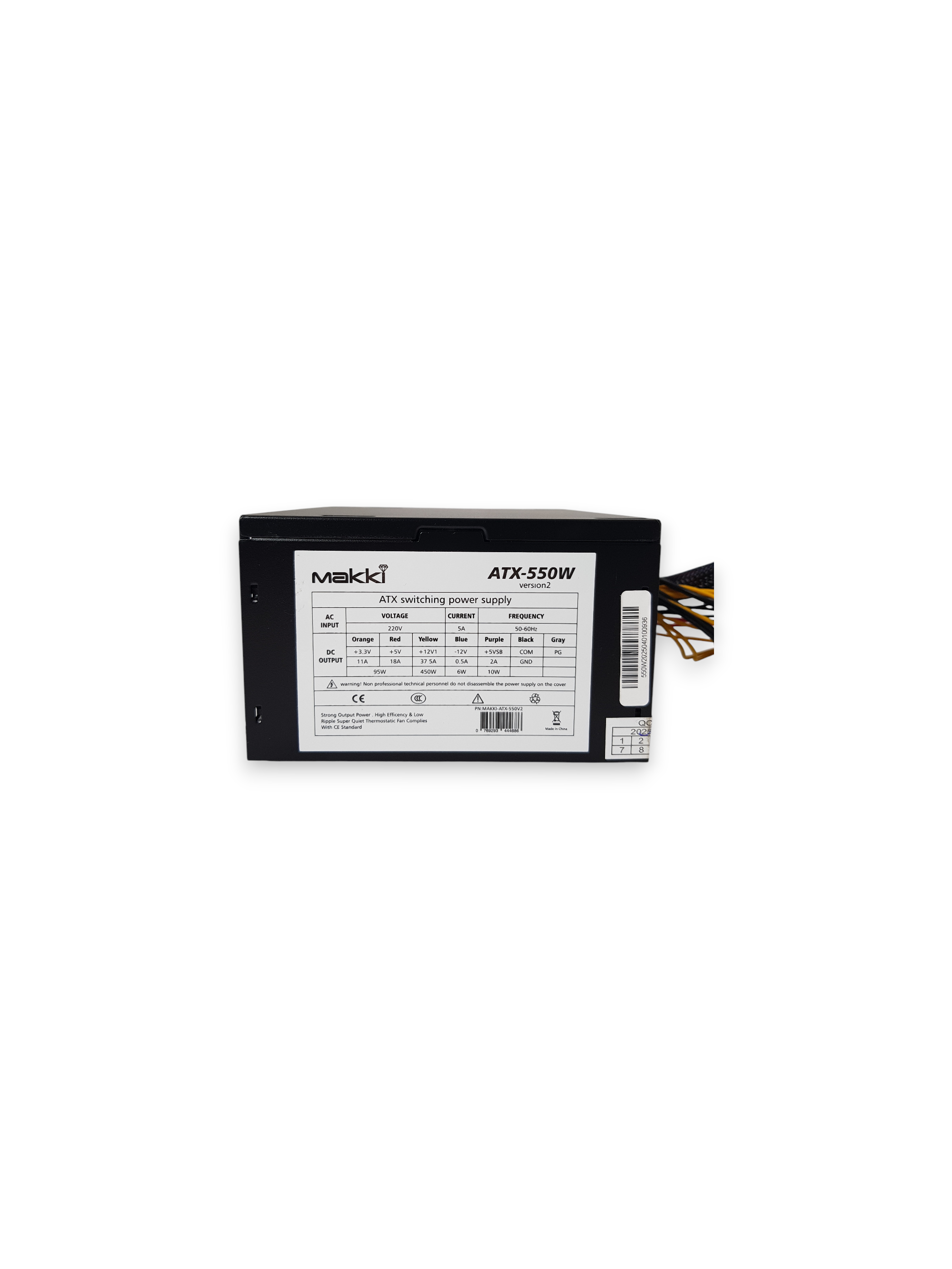 Захранващ блок Makki ATX-550W version2