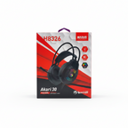 Геймърски слушалки с микрофон Marvo Akari 30 H8326, 2 x 3.5 мм жак и USB, черни
