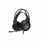 Геймърски слушалки с микрофон Marvo Tactic 30 HG8921, USB, RGB подсветка, черни