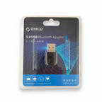 Bluetooth USB адаптер Orico BTA-608, Bluetooth 5.0, USB-A, черен