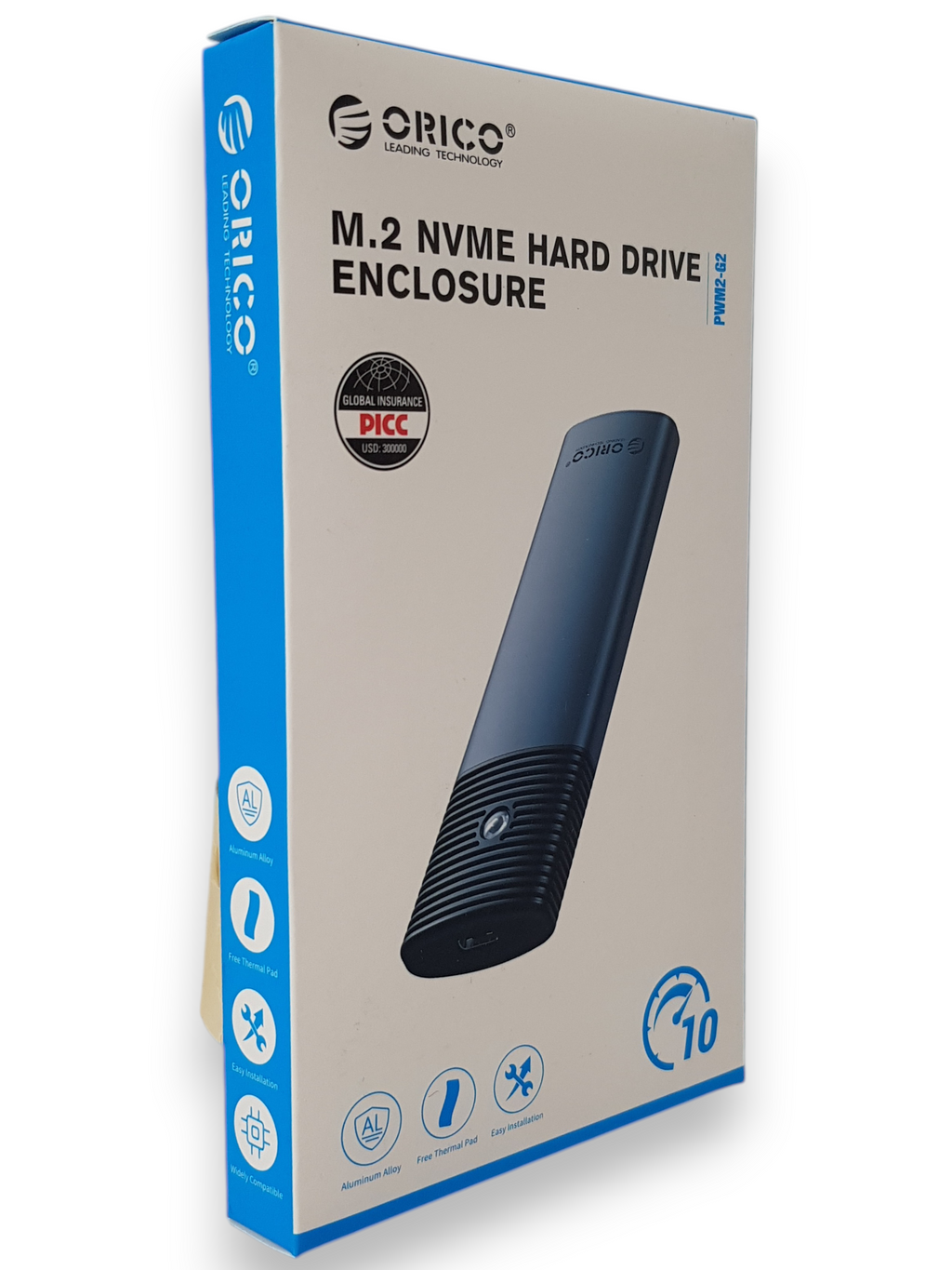 ORICO M.2 NVMe Hard Drive Enclosure