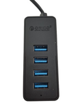 Orico W5P-U3-100-BK-PRO (4-портов USB 3.0 хъб)