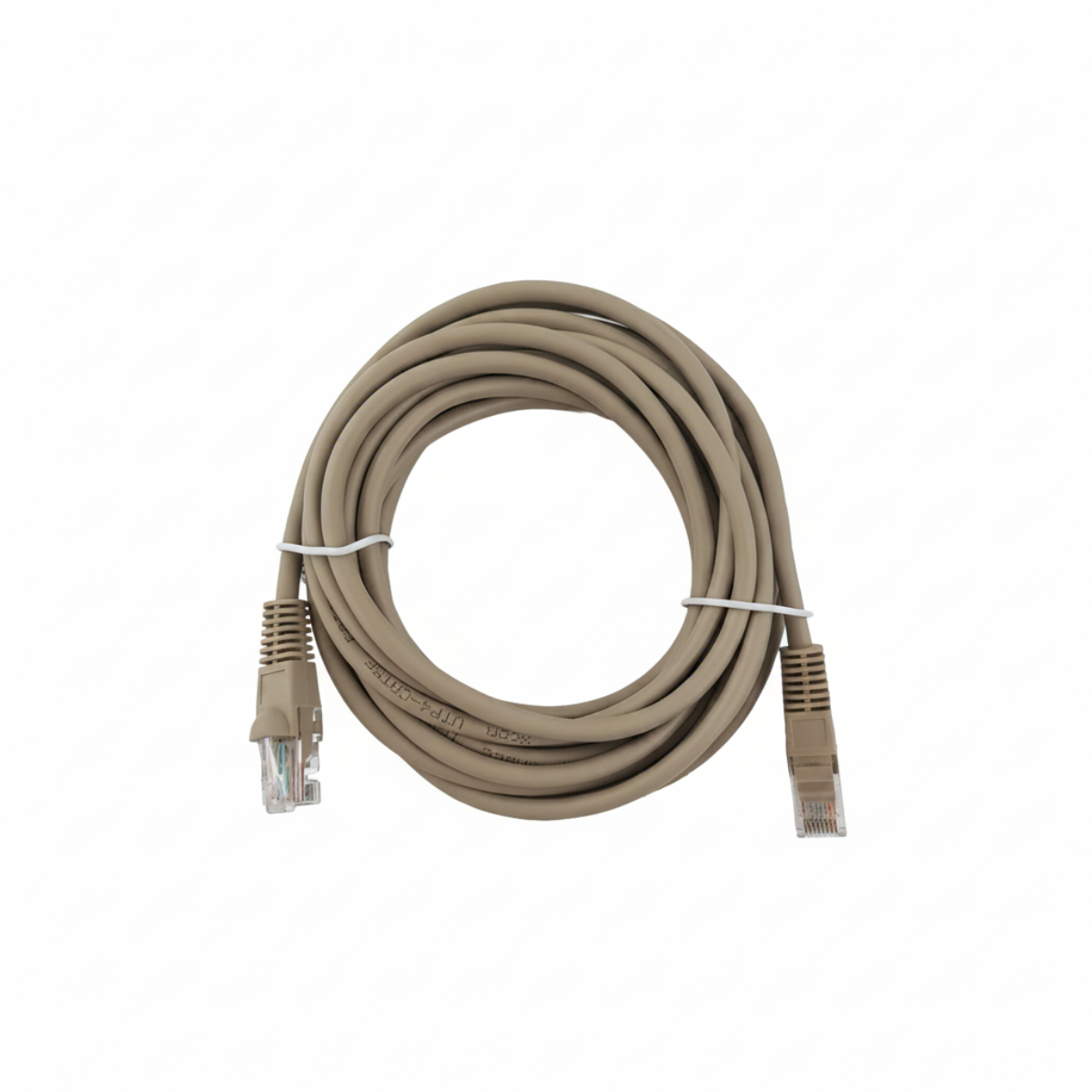 Пач кабел UTP Cat5e CCA - 5 м, Сив