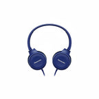 Жични слушалки с микрофон Panasonic RP-HF300ME-A, 3.5 мм жак, сини