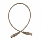 Patch кабел Cat 5e CAA - 0.5m (№457) Сив