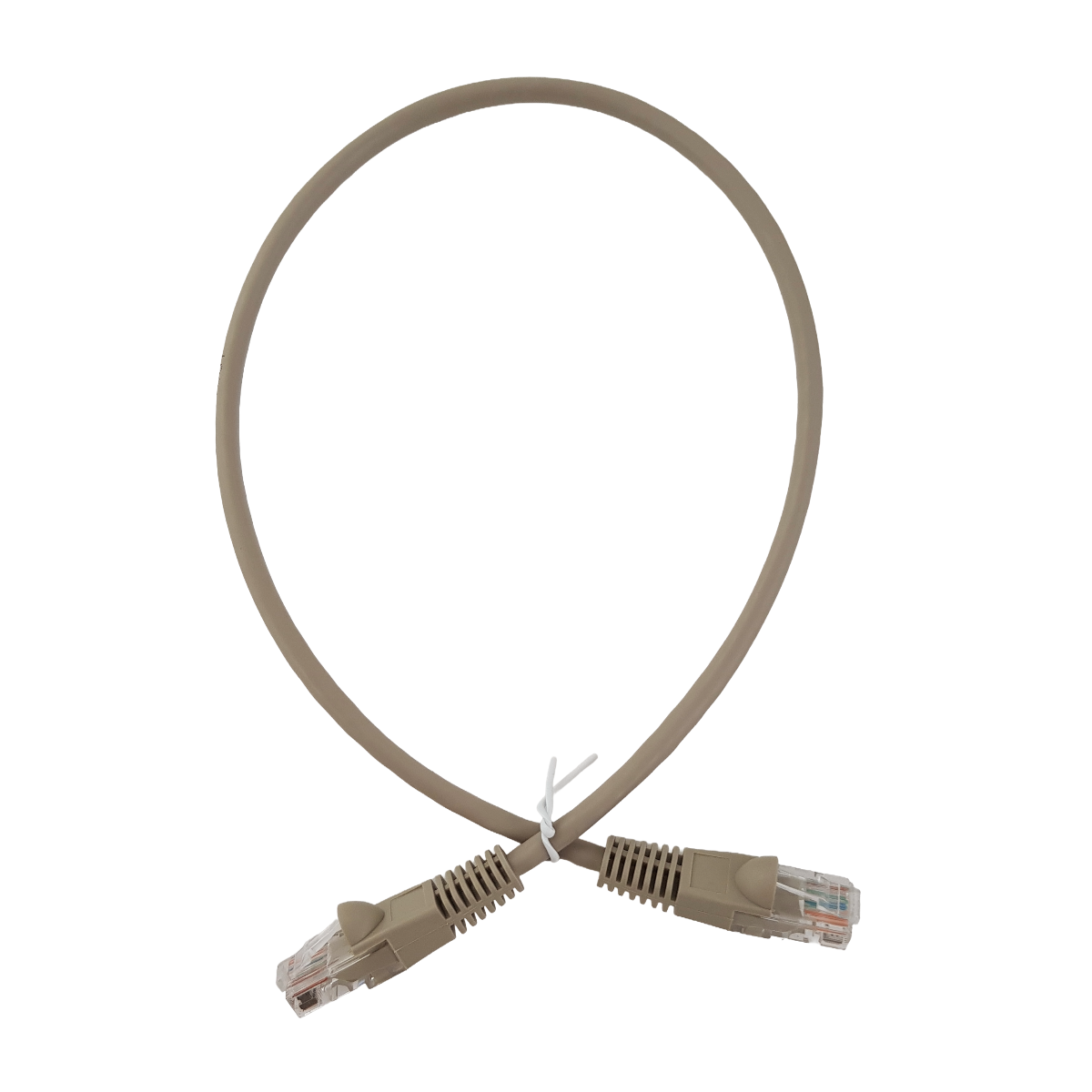 Patch кабел Cat 5e CAA - 0.5m (№457) Сив