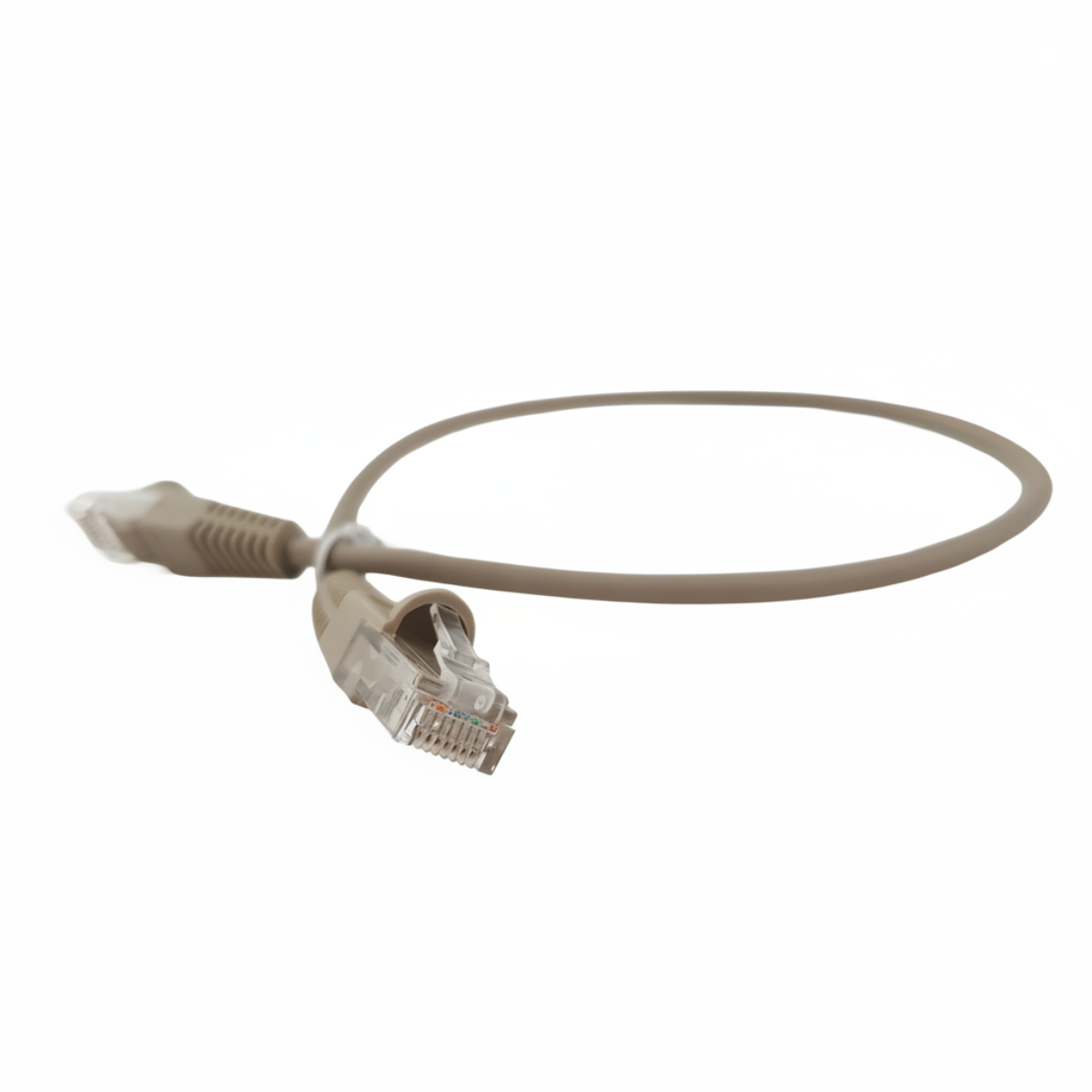 Patch кабел Cat 5e CAA - 0.5m (№457) Сив
