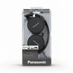 Жични слушалки с микрофон Panasonic RP-HF100, 3.5 мм жак, черни