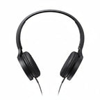 Жични слушалки с микрофон Panasonic RP-HF100, 3.5 мм жак, черни