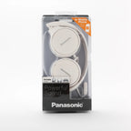 Жични слушалки с микрофон Panasonic RP-HF100ME-W, 3.5 мм жак, бели