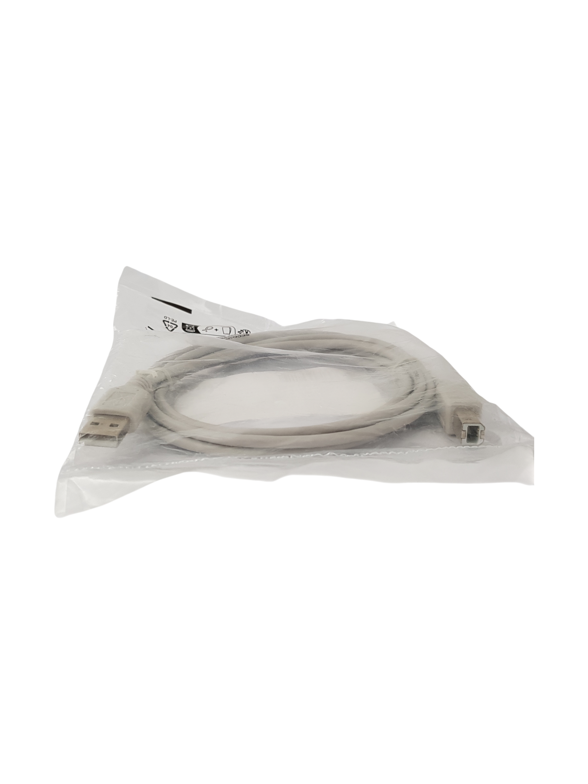 SECOMP USB 2.0 cable A to B (AM/BM),1.8 m – beige (S3102R)