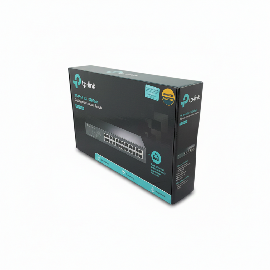 TP-Link 24-Port 10/100Mbps Desktop/Rackmount Switch (TL-SF1024D)