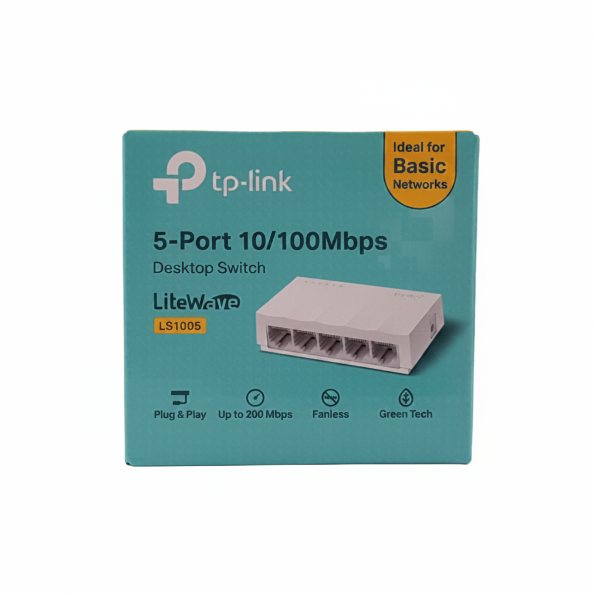 TP-Link 5-Port 10/100Mbps Desktop Switch (LS1005)