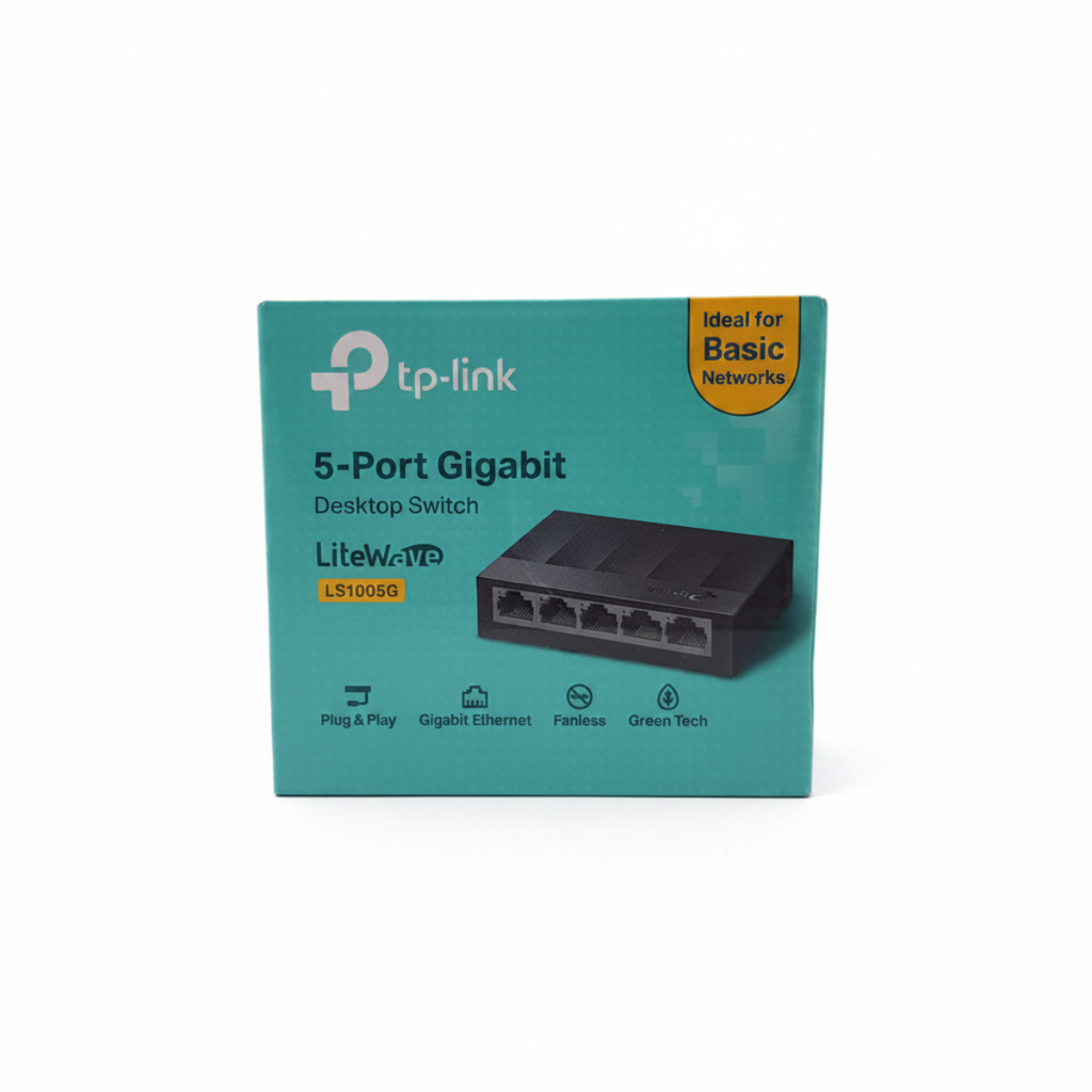 TP-Link LiteWave 5-Port Gigabit Desktop Switch (LS1005G)