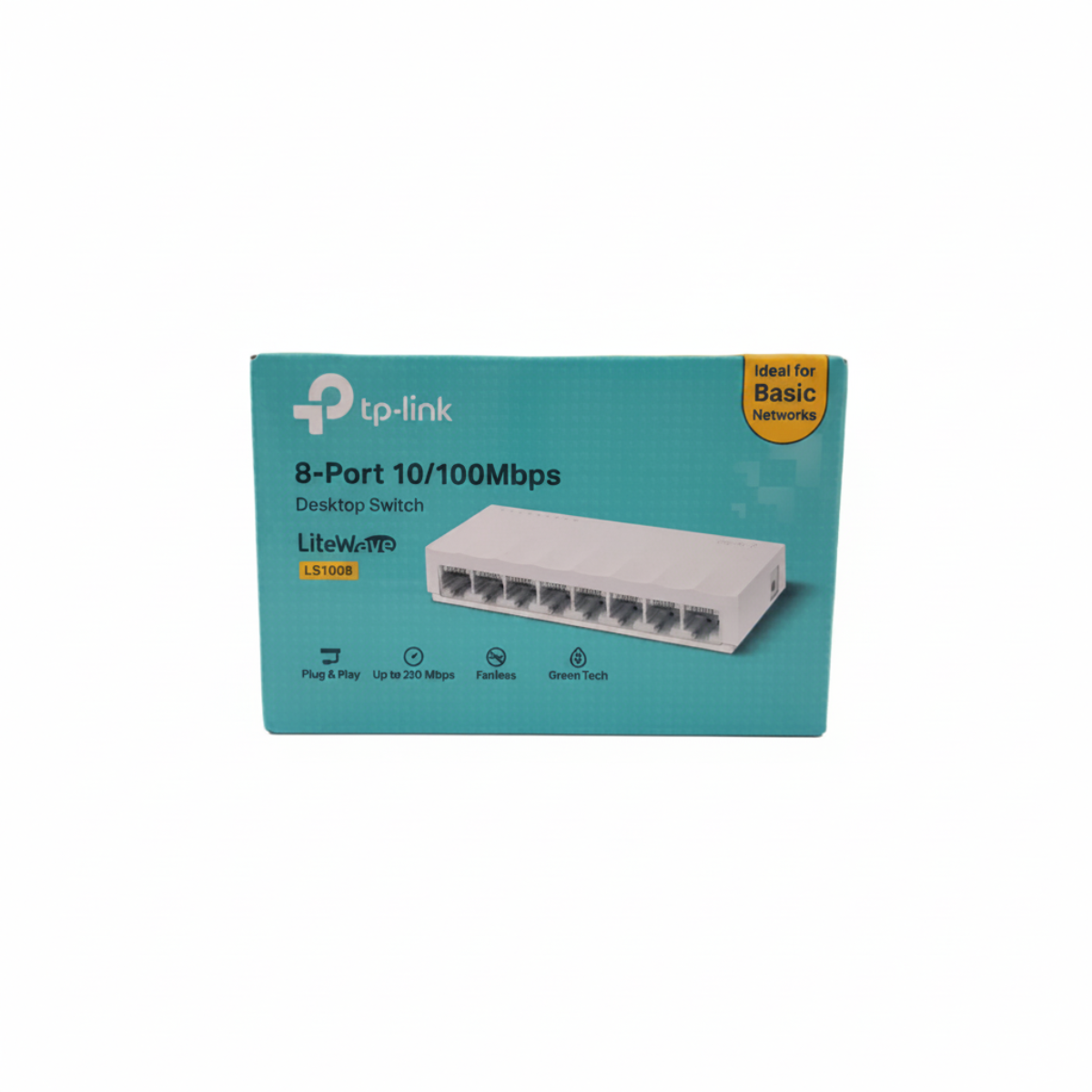 TP-Link 8-Port 10/100Mbps Desktop Switch (LS1008)