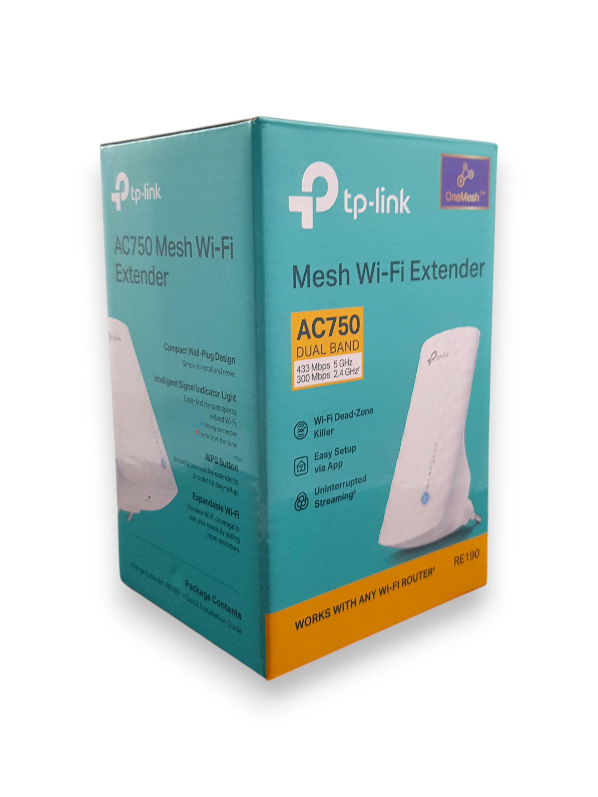 TP-Link RE190 — AC750 Mesh Wi-Fi Extender