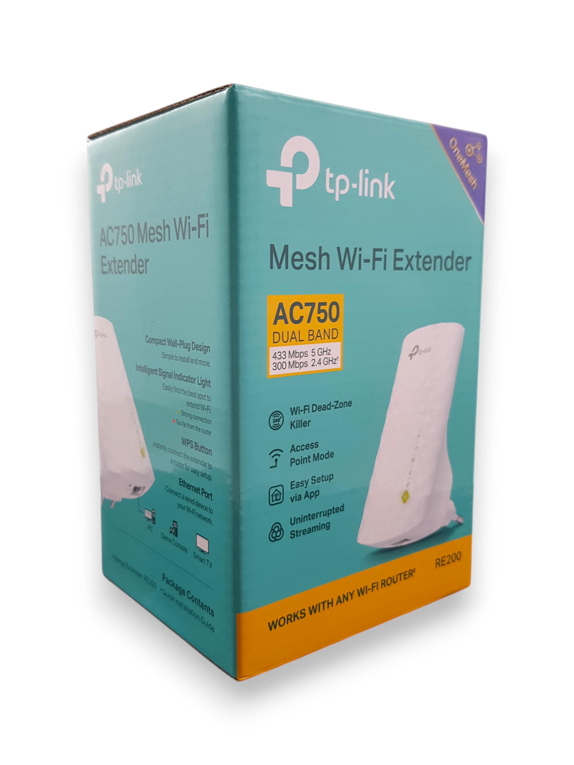 TP-Link RE200 (AC750 Mesh Wi-Fi Extender)