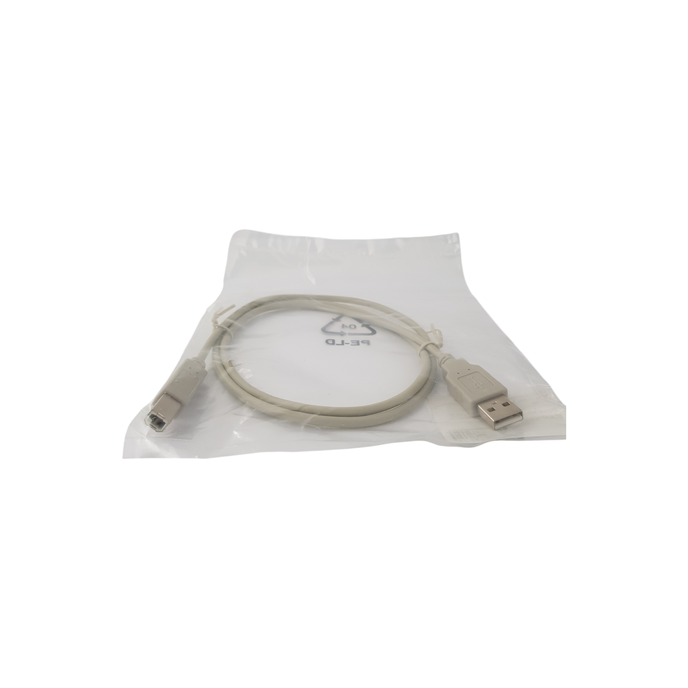 Assmann AK-300102-010-S, USB A(m) to USB B(m), 1m, beige (Number: AK-300-102-010-S)