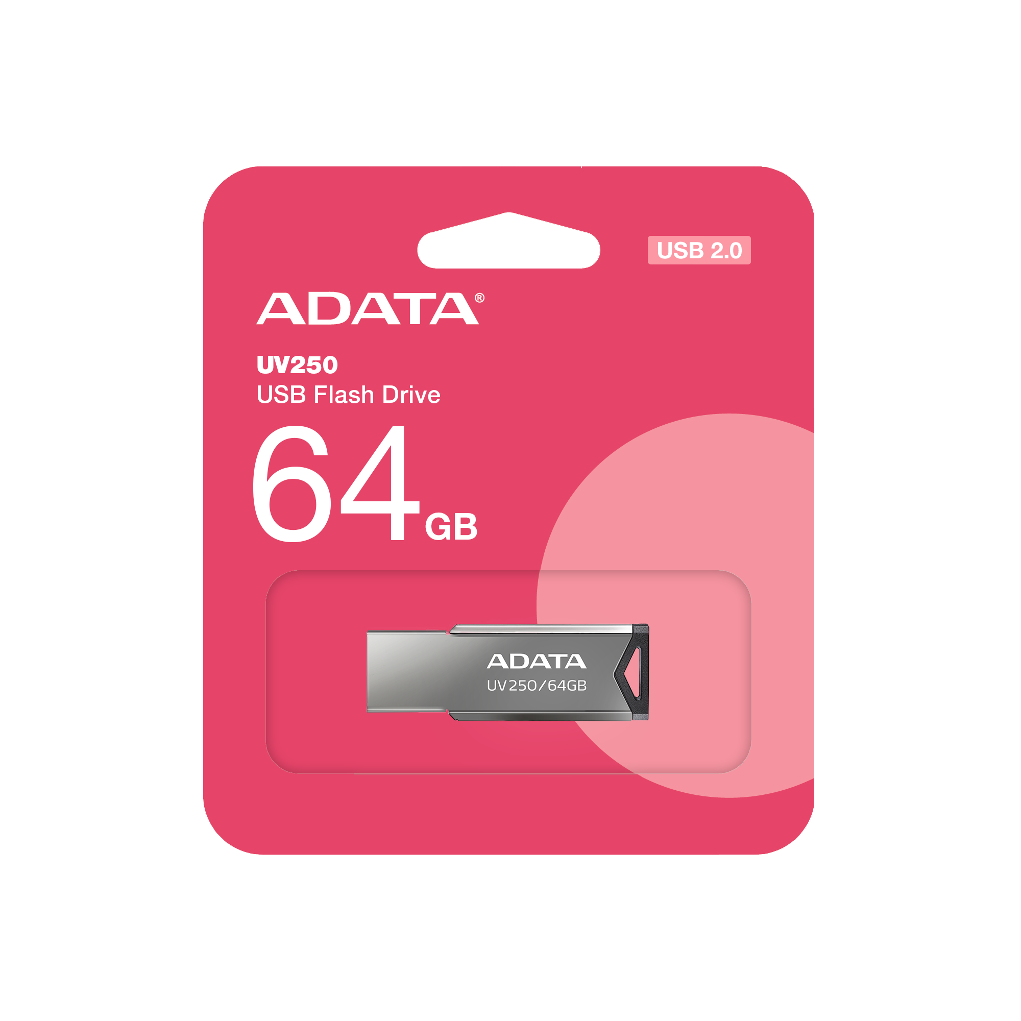 ADATA UV250 USB Flash Drive, 64GB