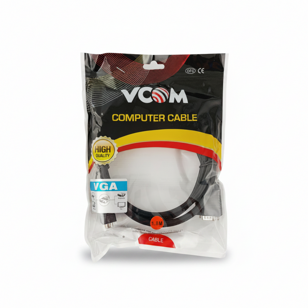 VCom Кабел за монитор VGA HD15 M / M - CG341D-1.8m