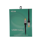 VCom кабел USB4.0 USB-C/USB-C 40Gbps, 240W - CU560-1.2m