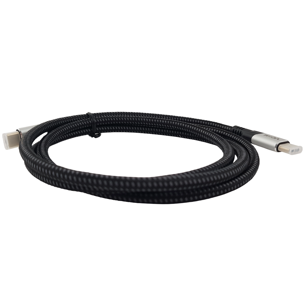 VCom кабел USB4.0 USB-C/USB-C 40Gbps, 240W - CU560-1.2m