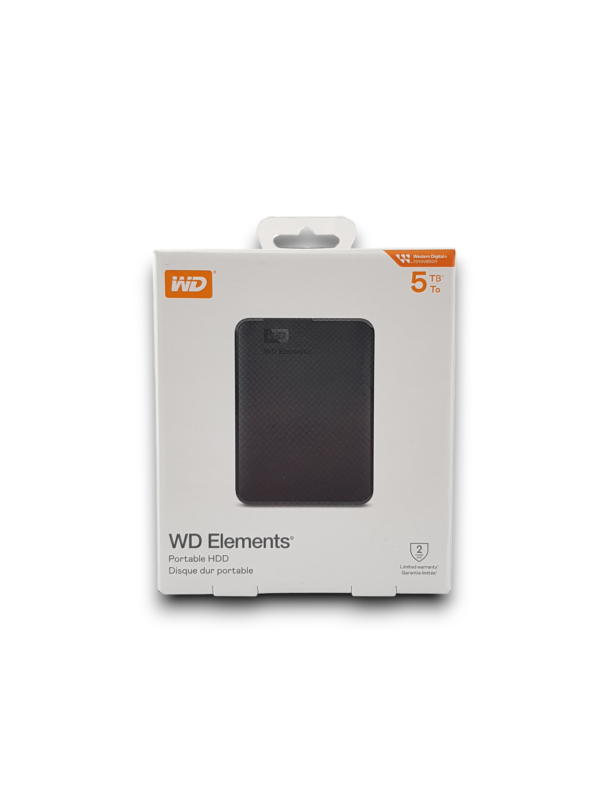 WD Elements Portable External Hard Drive – 5TB
