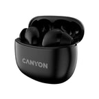 Безжични слушалки Canyon TWS-5, Bluetooth, с микрофон, черни