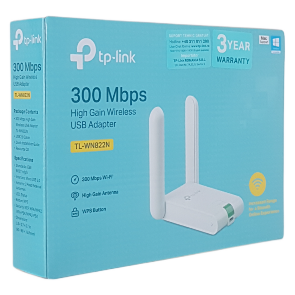 TP-Link TL-WN822N WI-FI USB