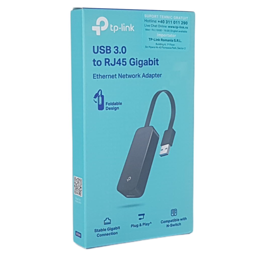 TP-Link USB 3.0 to RJ45 Gigabit Ethernet Network Adapter