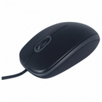 Жична мишка Logitech B100, Черна