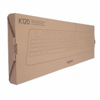 Жична клавиатура Logitech K120, USB-A, Черна