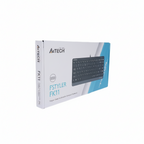 Жична мини клавиатура A4tech FK11, USB-A, Черна