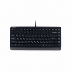 Жична мини клавиатура A4tech FK11, USB-A, Черна